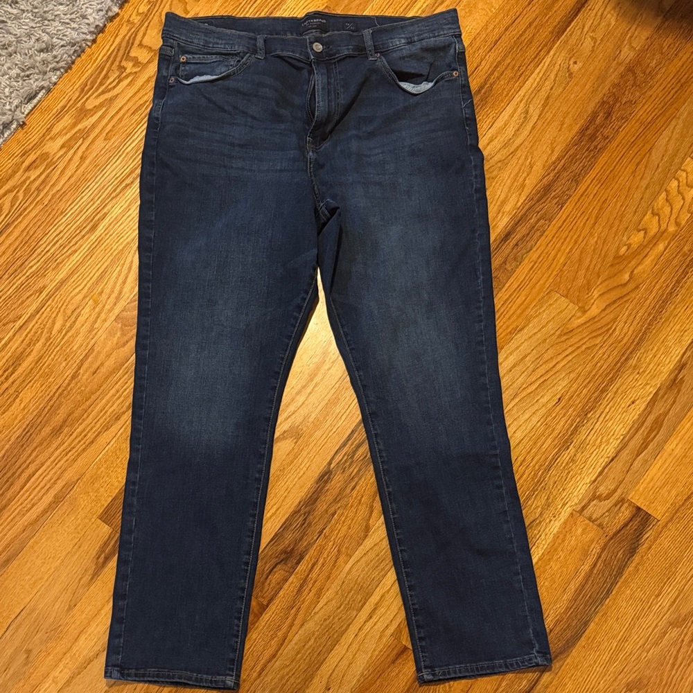 Lucky Brand Men's Dark Blue Straight Jeans